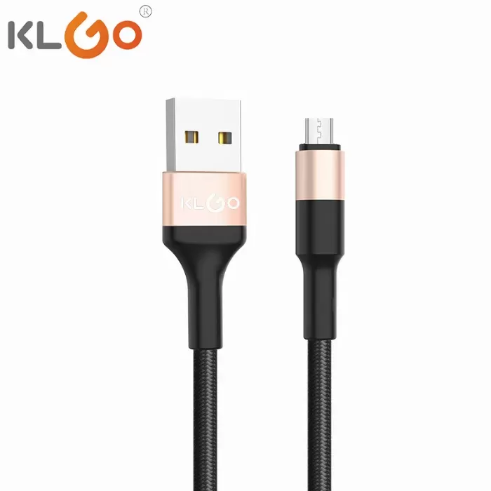 KLGO 1м кабел за бързо зареждане Micro Usb за Android
