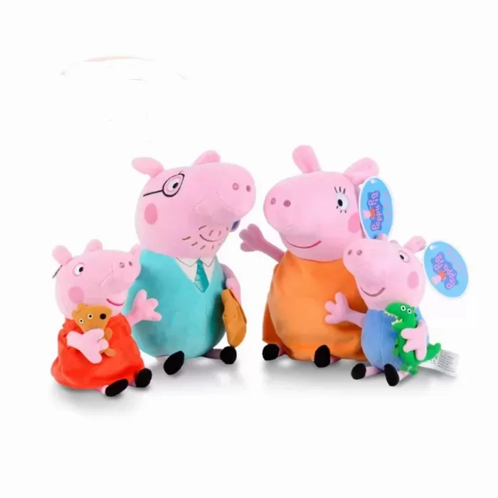 Комплект Плюшени Играчки Семейството на Пепа Прасето, Peppa Pig