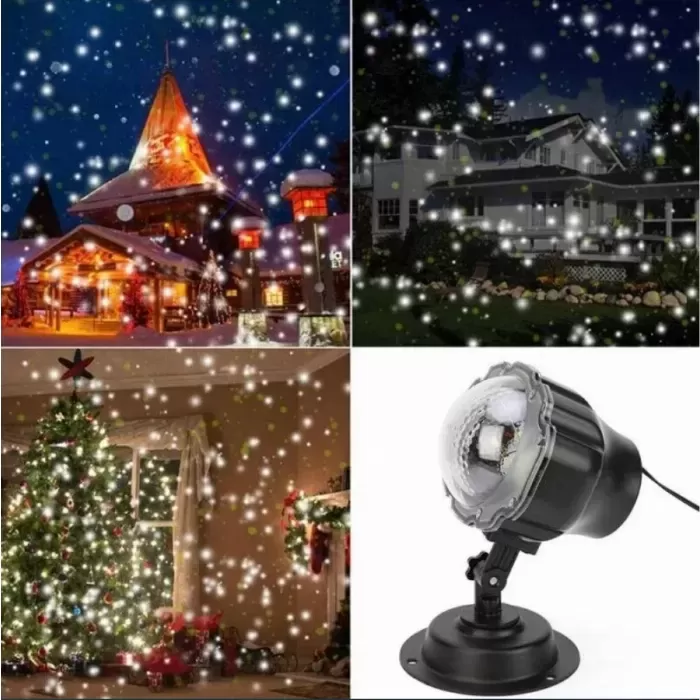 LED Диско Лампа Snow Flower | снежинки Snow Flower
