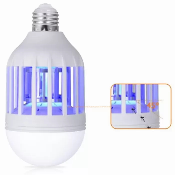 LED крушка против комари и насекоми 2в1
