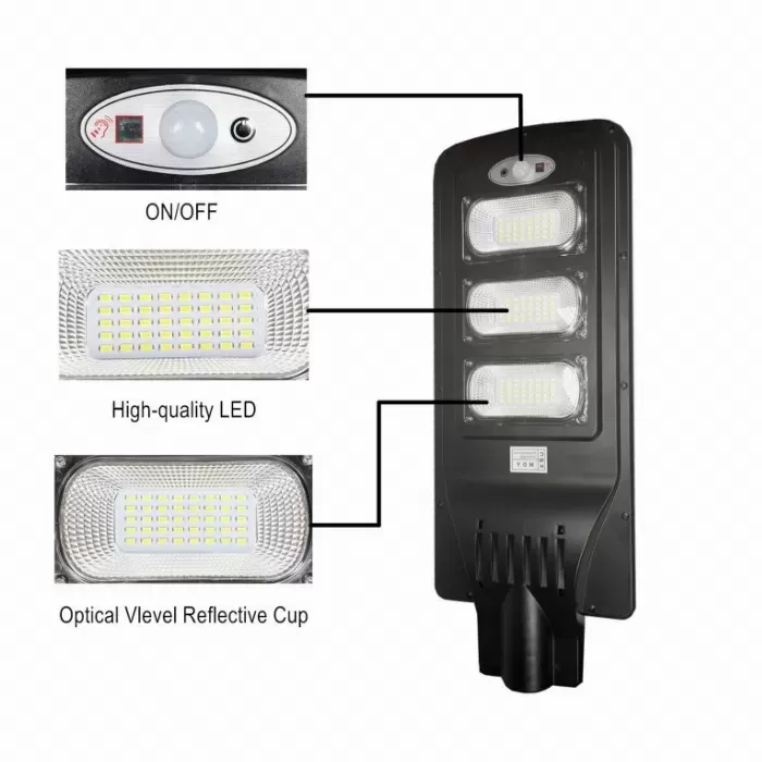 LED соларна улична лампа 90W | 90W Соларна улична лед лампа