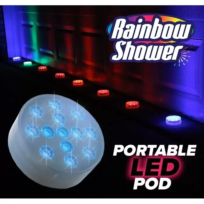 RGB потопяеми LED светлини | Водоустойчива цветна лампа за чай