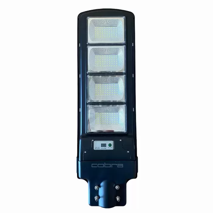 улична соларна лампа led Cobra 1800W | Соларна улична лампа със сензор за движение