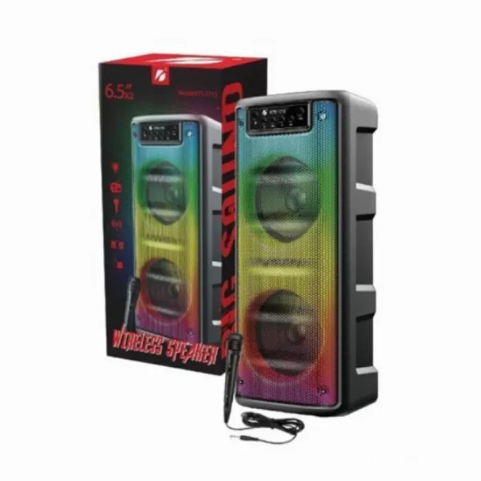 Караоке Тонколона KTS-1713 с Bluetooth, Радио + Светлинни ефекти