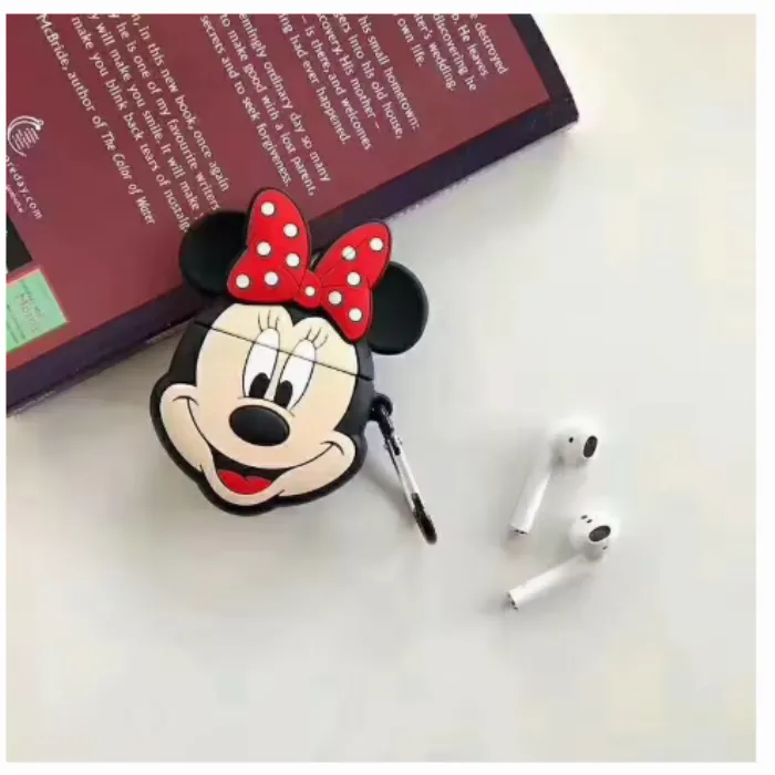 Безжични Bluetooth слушалки с калъф Мини Маус
