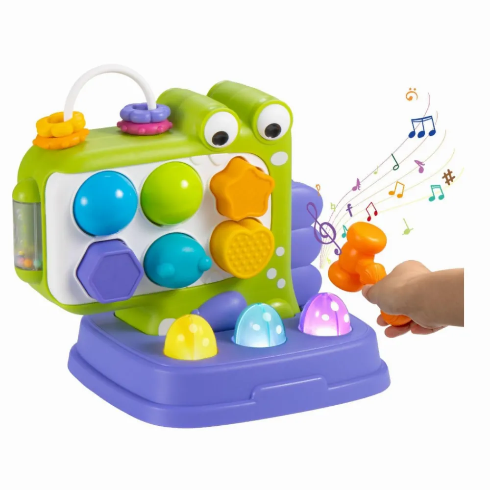 Интерактивна бебешка играчка Кроко 7 в 1