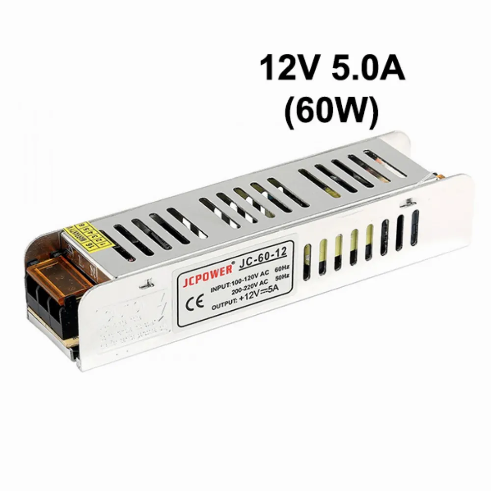 Импулсен захранващ блок Slim 12V 5A 60W