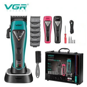 Професионална Машинка За Подстригване Vgr V-035C С Векторен Мотор 9000–11000 Об./Мин